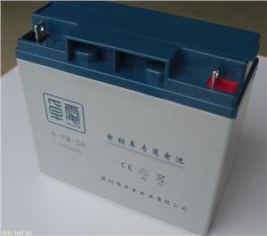 卓电12V22AH电动车专用蓄电池